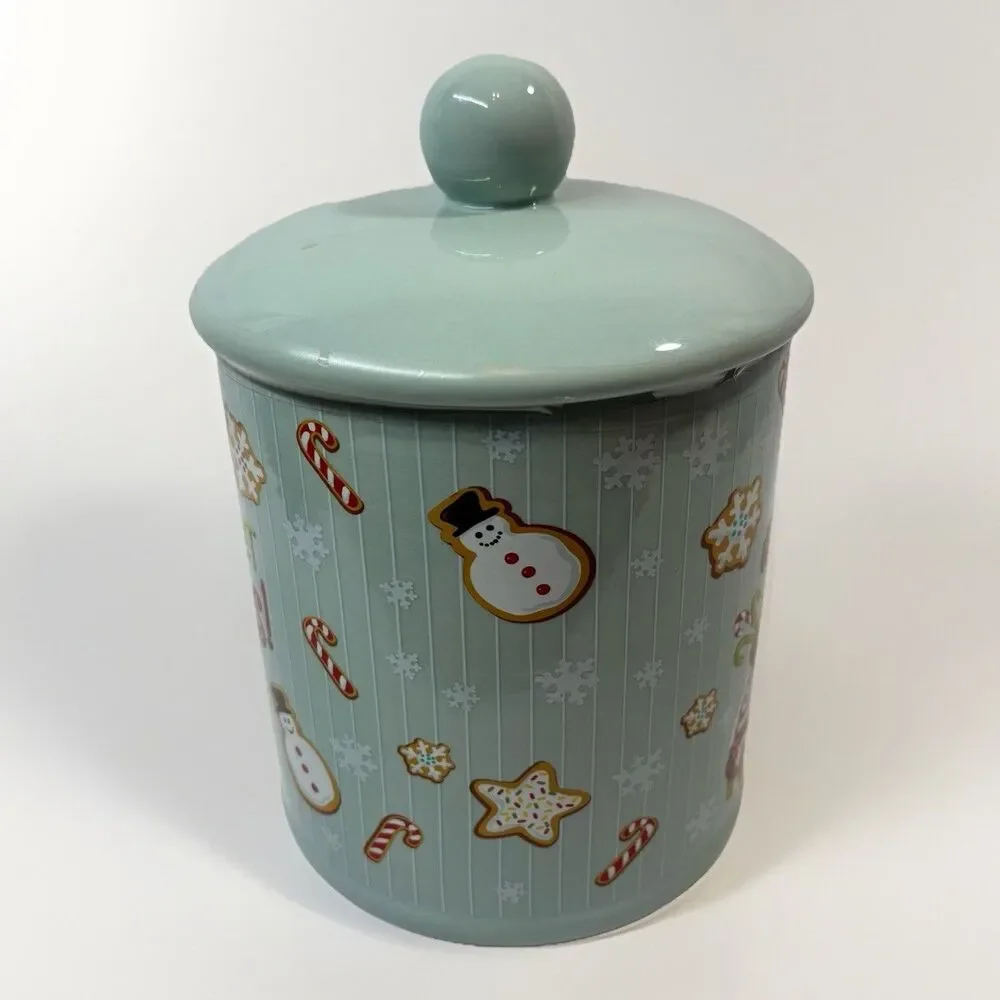 Scooby Doo Super Sweet Holidays Gingerbread  Candy Cane Christmas 11” Cookie Jar